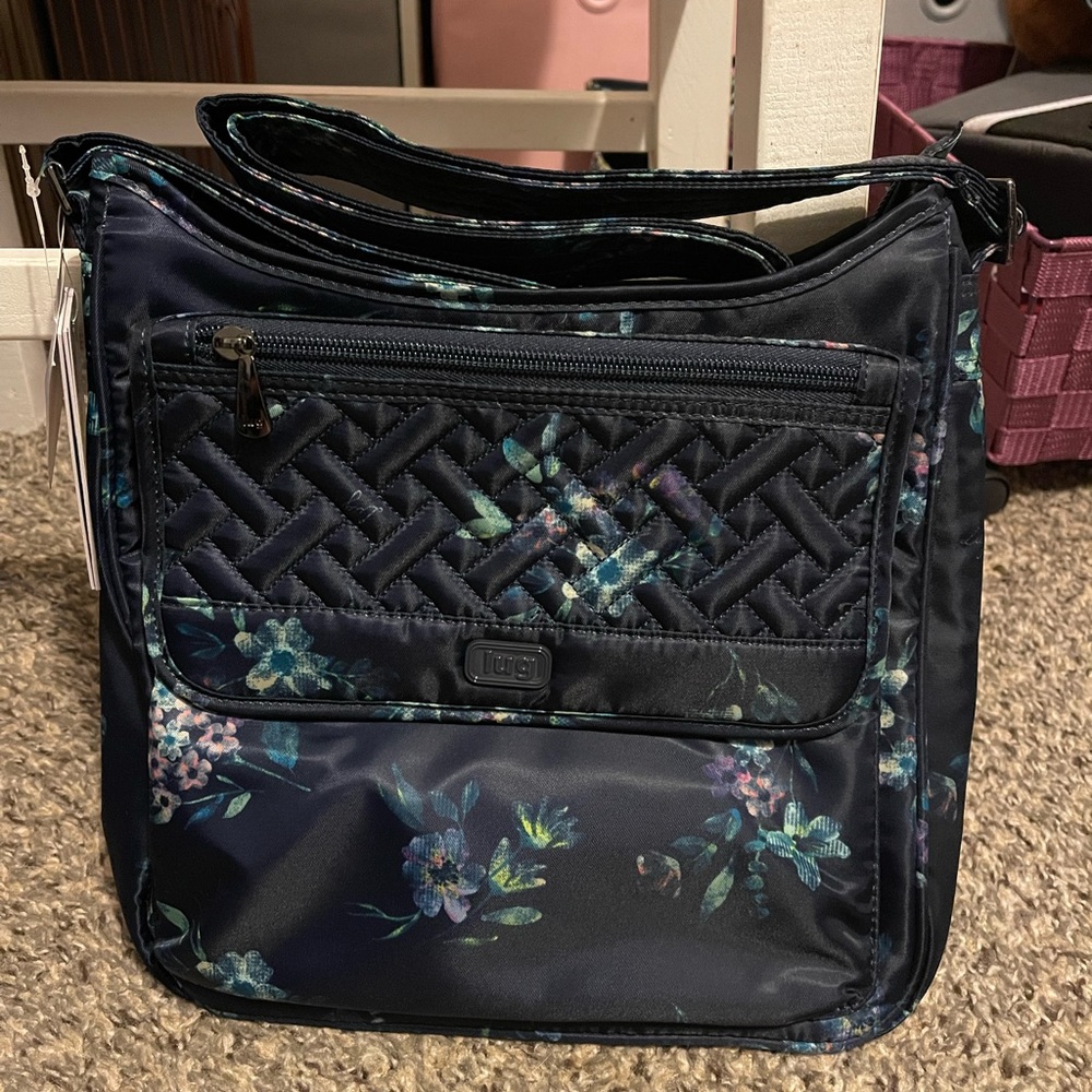 NWT Lug Hopscotch Bouquet Navy Kohls Exclusive Hard To Find